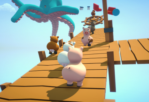 Climber Animals Together 直播整蛊直播间搭建